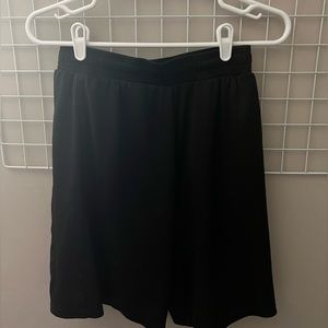 Black sport shorts